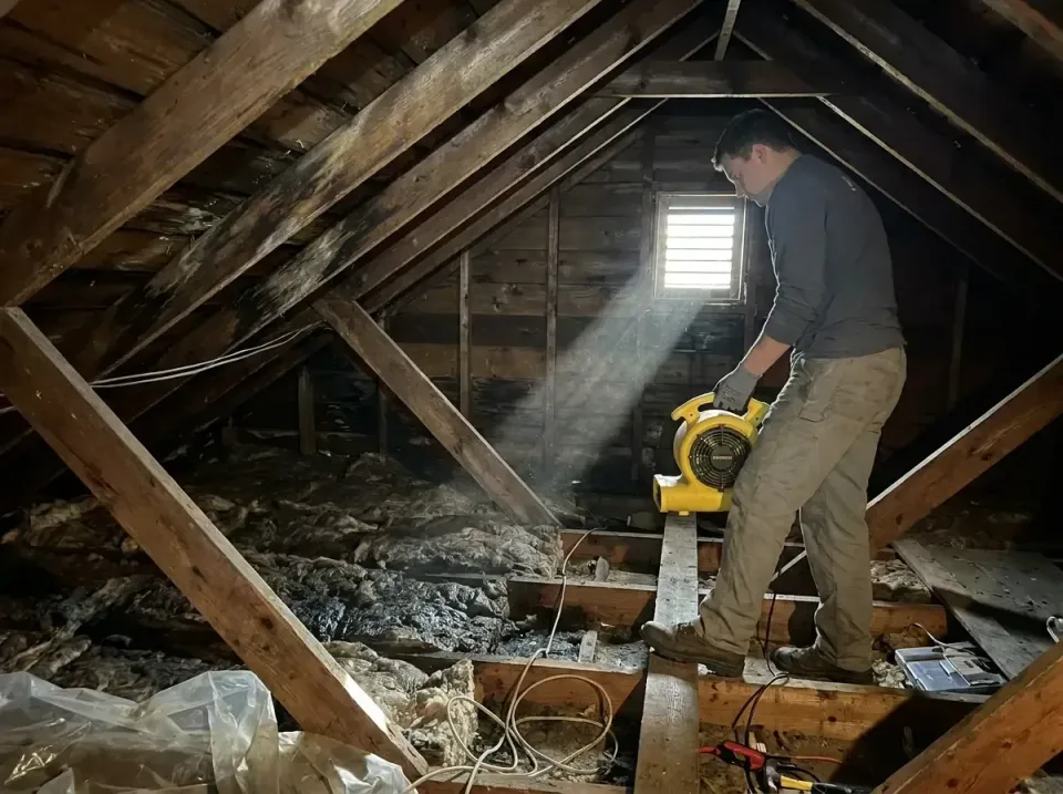 attic-water-damage-drying-proc-007 — frequently asked questions, Emergency Water Extraction & 24/7 Flood Response in Cary, NC